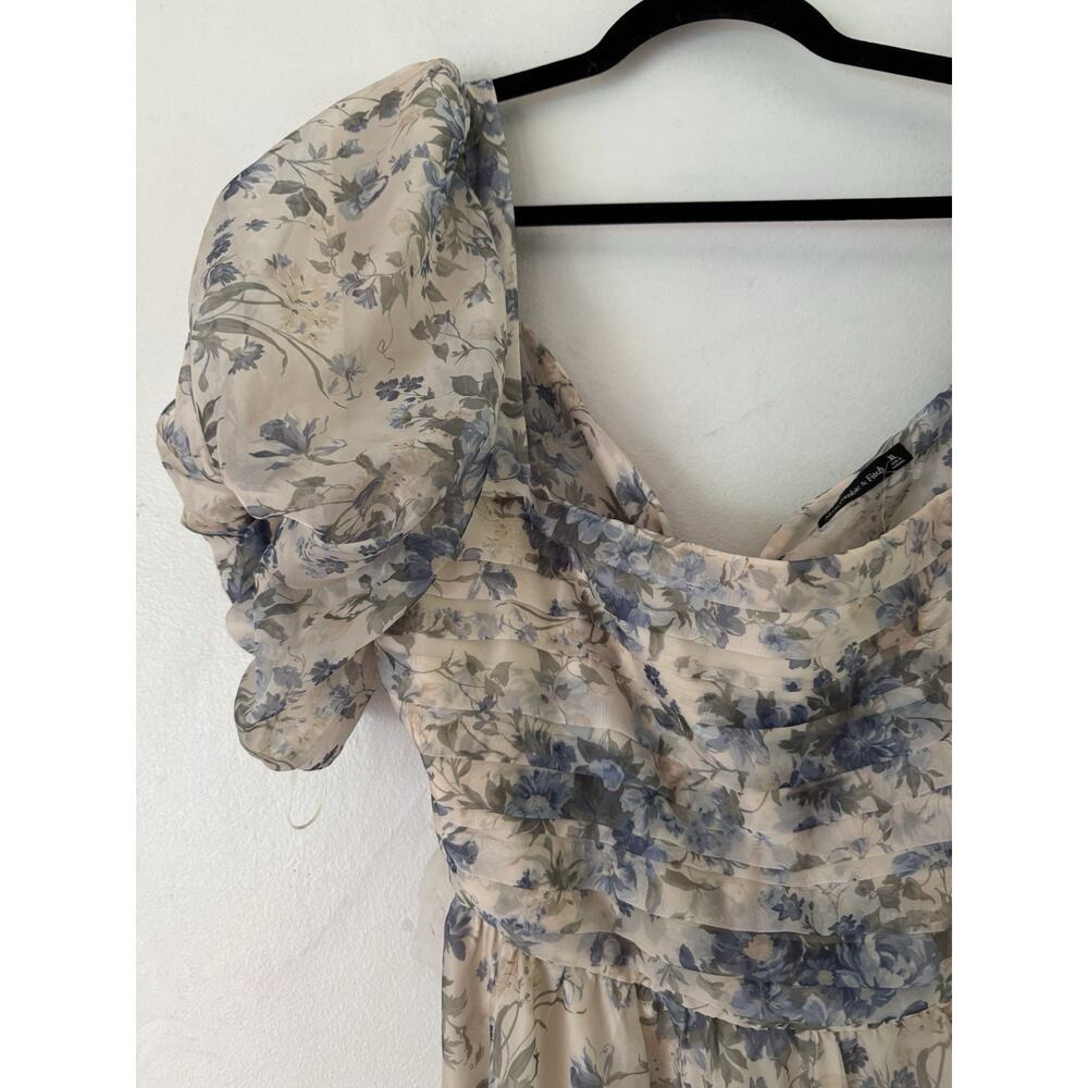 NWT Abercrombie & Fitch Emerson Bow Tie Back Floral Maxi Dress Size XL - Picture 7 of 12
